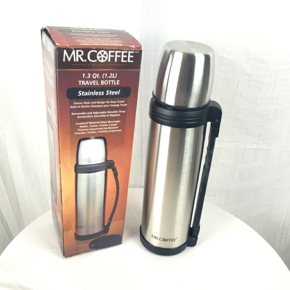 Mr.Coffee Other - NWB Mr.Coffee Stainless Steel Travel Bottle 1.2L